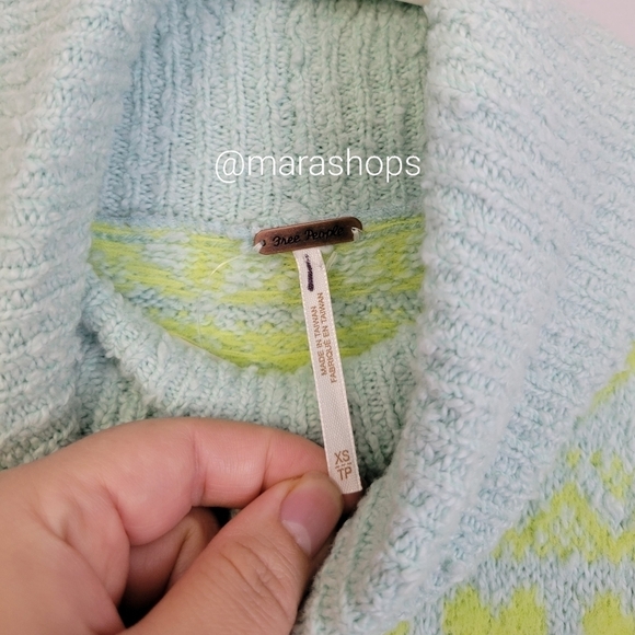 Free People Love Notes turtleneck sweater - Picture 5 of 6